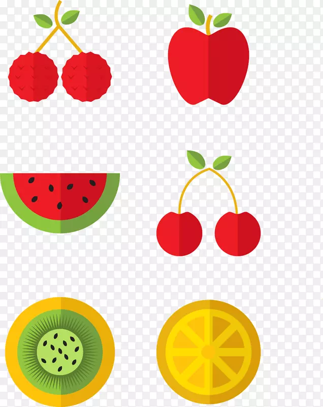 水果图标-樱桃果