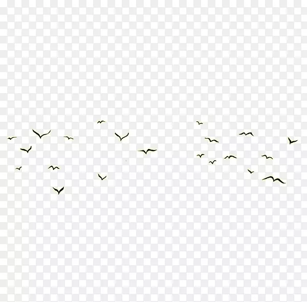 角欧式图案-鸟群