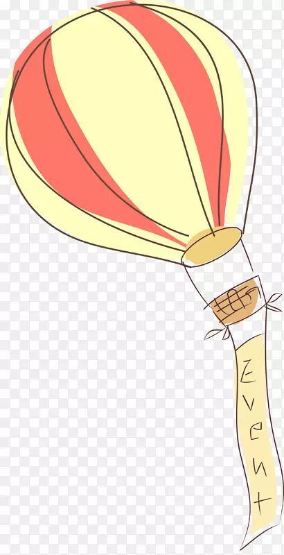 热气球夹艺术.热气球横幅