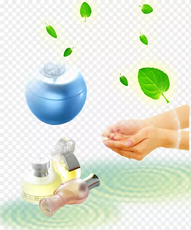 下载化妆品海报宇宙软件-香水广告
