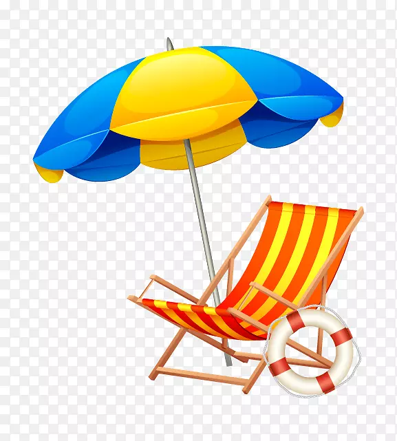 沙滩椅-假日阳伞