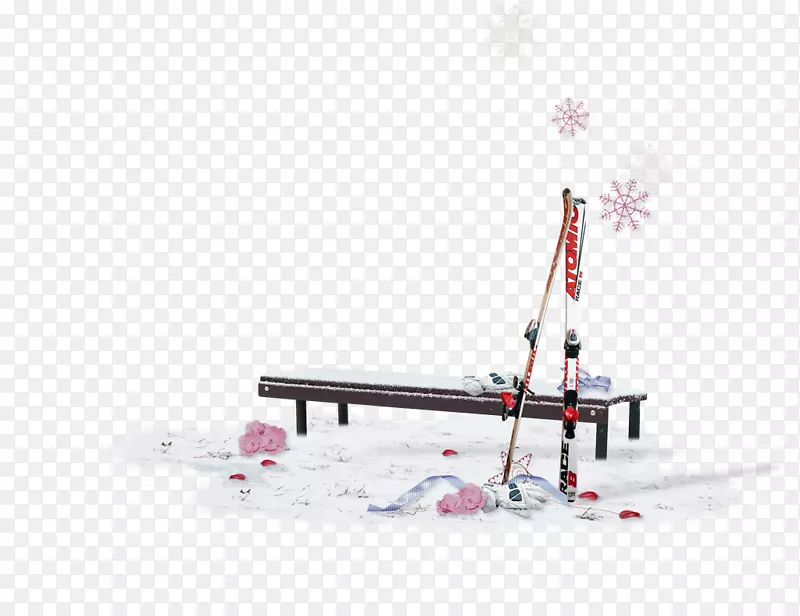 雪设计师-雪户外长椅