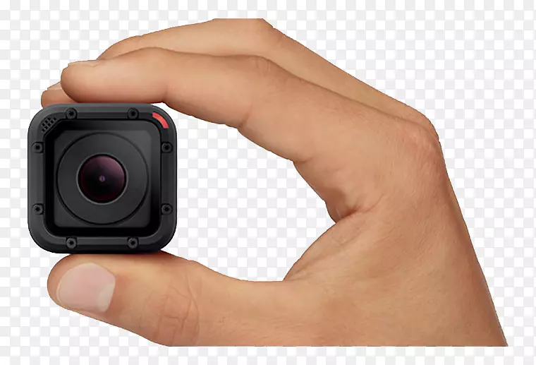 动作摄像机GoPro-拿着相机