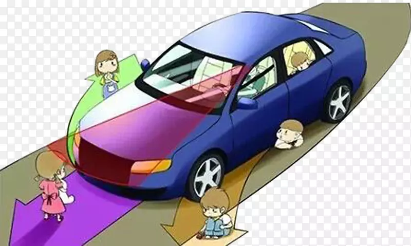 汽车盲点后视镜换向需注意的小盲区
