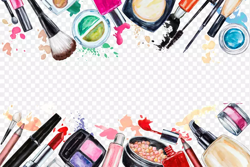 化妆品化妆师美容院-创意化妆工具