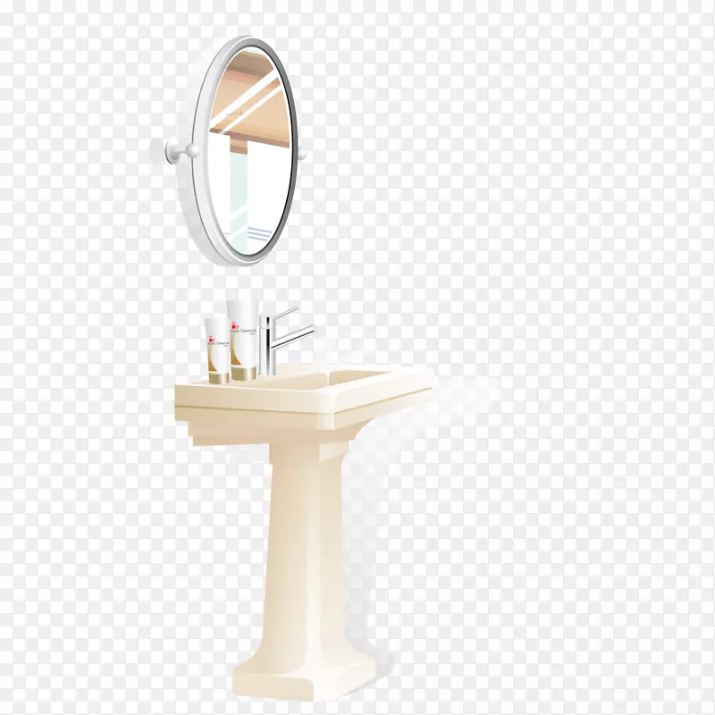 浴室镜子-厕所