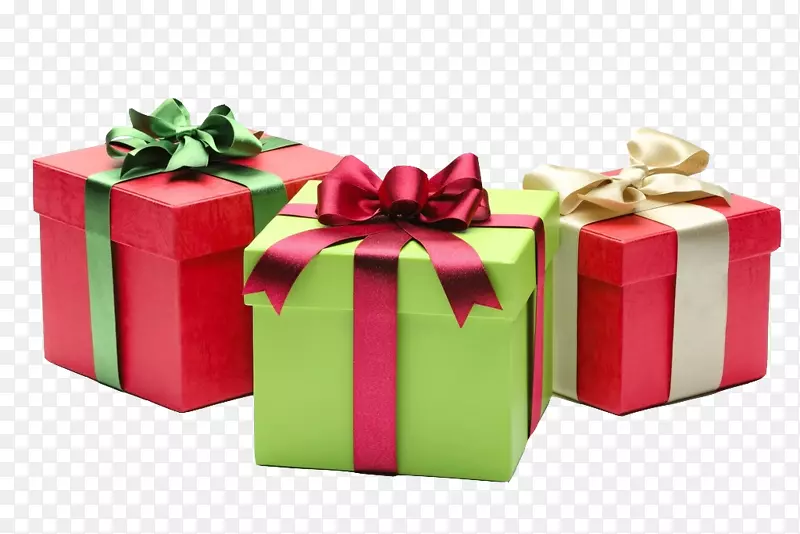 圣诞礼物圣诞老人幸福-缎子礼盒
