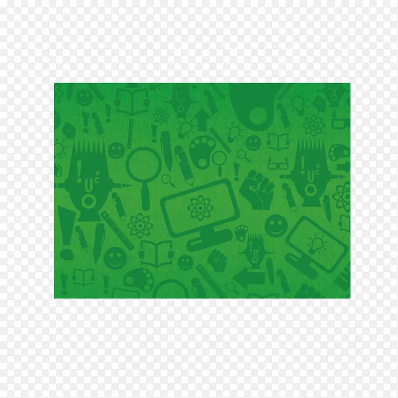 绿色图案-电脑鼠标垫图案