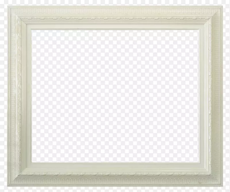 窗口图案-白色框架