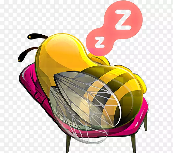 下载ico图标-睡眠蜜蜂