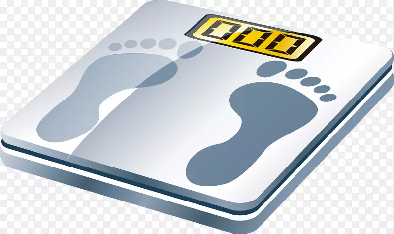 糖尿病足健康减肥手绘银质脚印图案