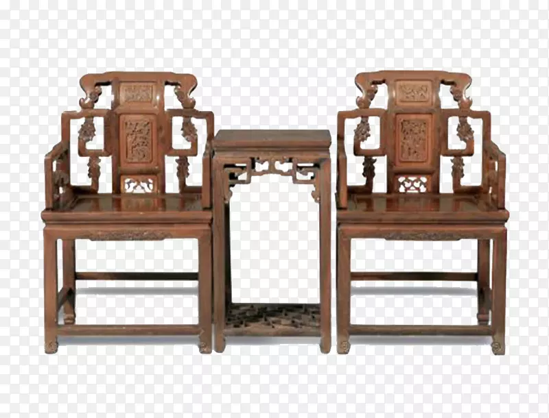 椅木-三套传统红木椅