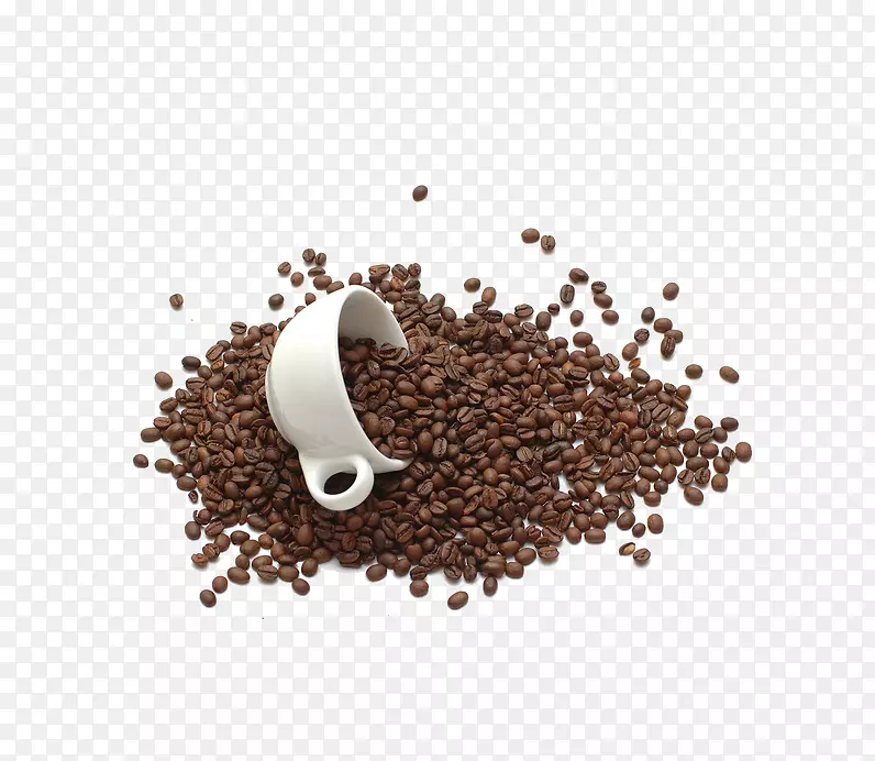 咖啡豆茶巧克力牛奶咖啡杯咖啡豆
