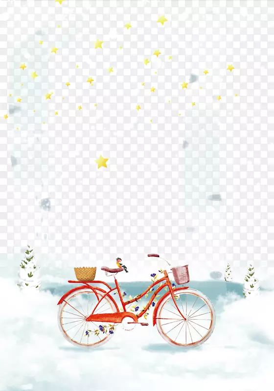 自行车车轮自行车壁纸雪地自行车