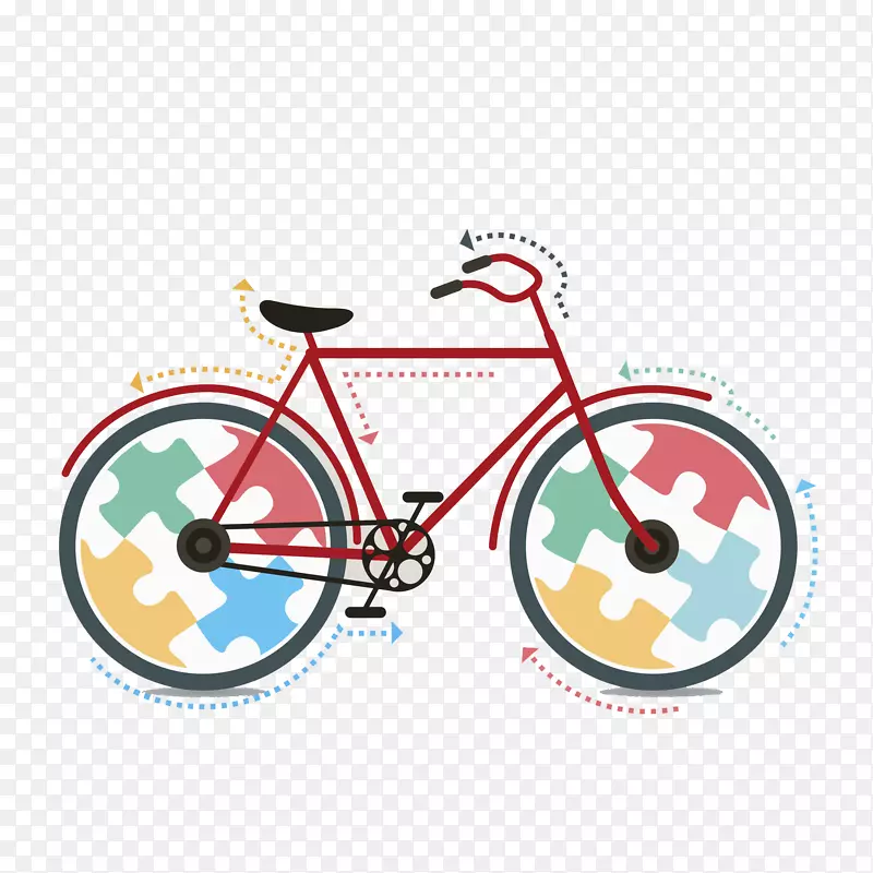 固定齿轮自行车山地车罗利自行车公司-创意自行车