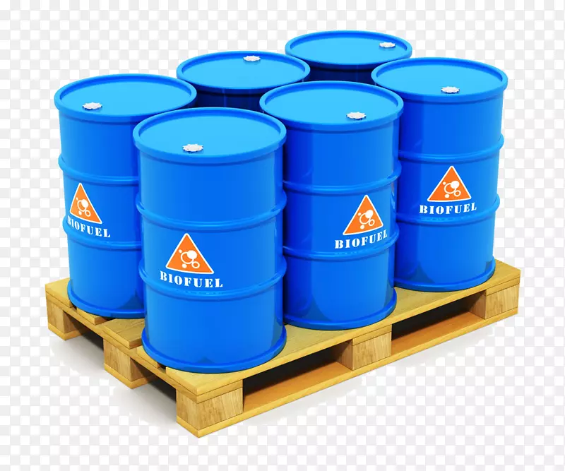 石油工业油料摄影储罐.蓝色桶
