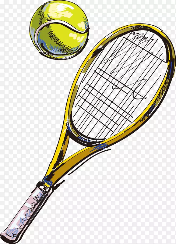 网球拍扔枕头羽毛球-网球