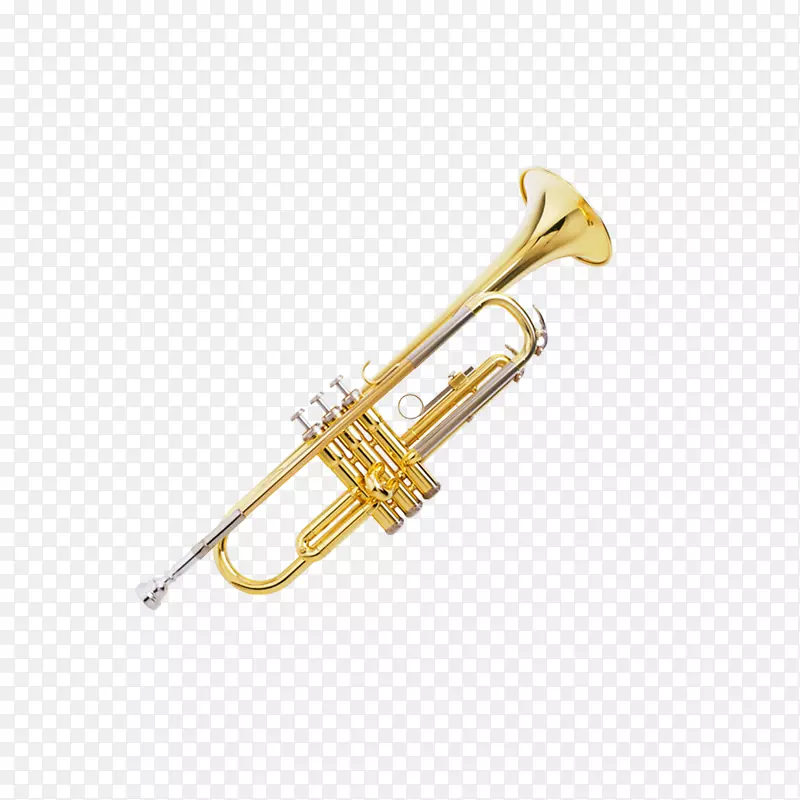乐器黄铜乐器喇叭木管乐器长号装饰图案音乐元素