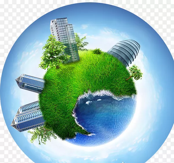 洗车，环保，可持续发展，自然环境-创意地球村蓝