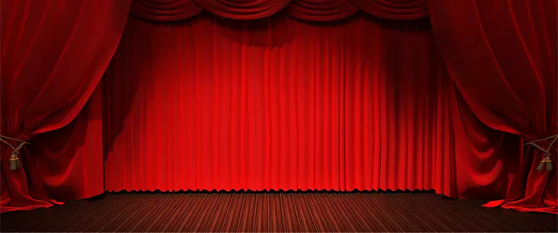 剧院窗帘和舞台窗帘轻剧院-窗帘透视平台
