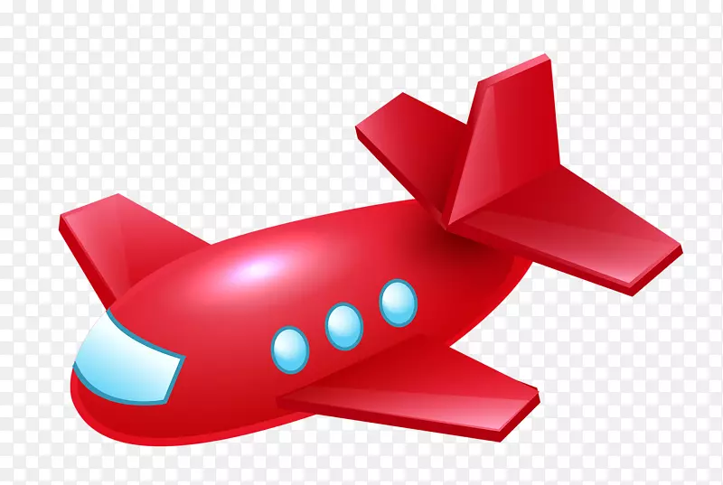 飞机红色-小型红色飞机