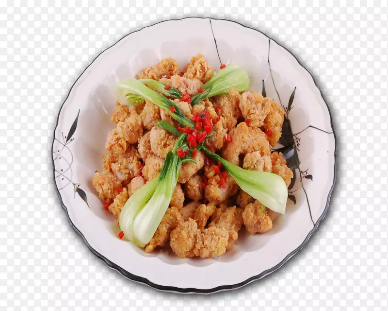 菜粽子鸡肉食谱-美味脆皮虾