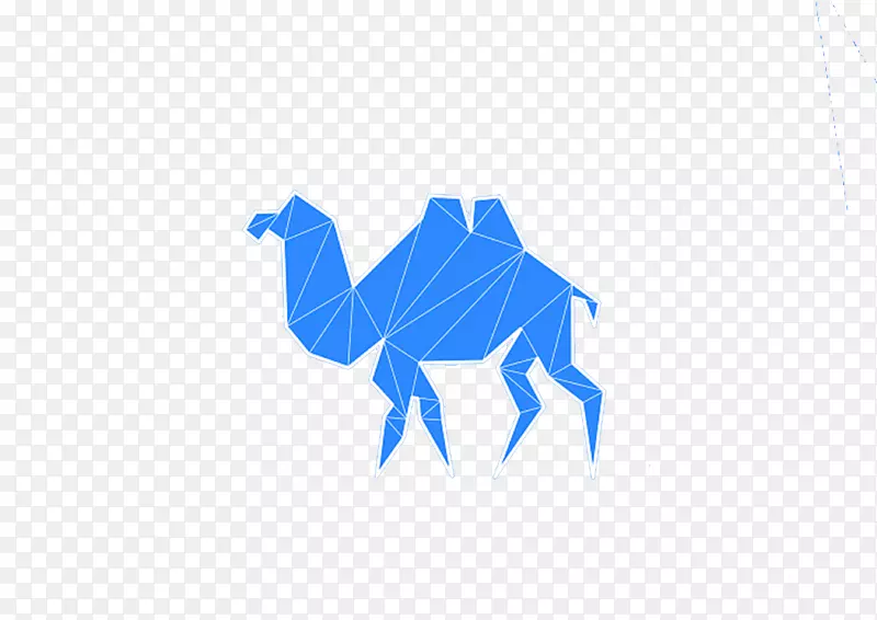 商标图案-多面体骆驼标志