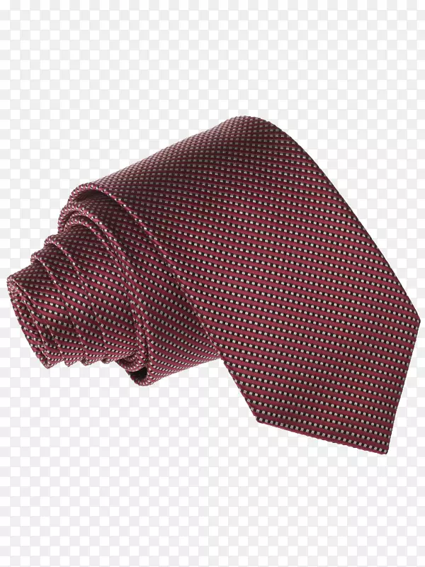 领带图标-棕色波尔卡圆点男士丝质领带