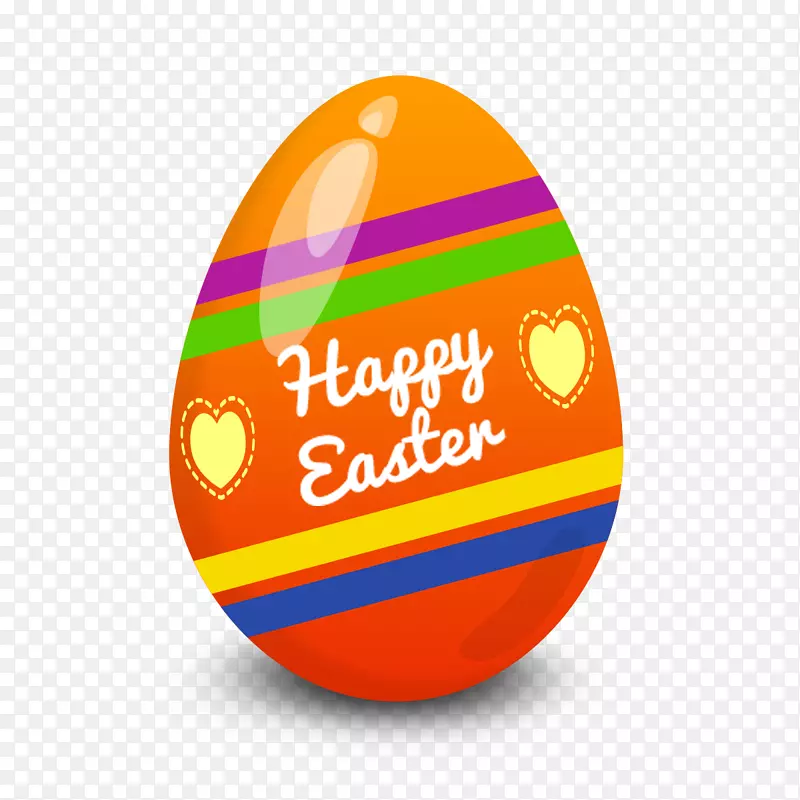 复活节兔子红彩蛋复活节蛋糕-复活节彩蛋
