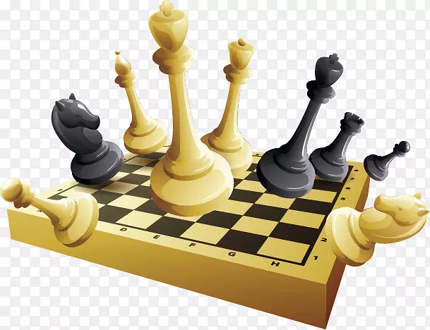 国际象棋棋子-国际象棋中的黑白棋子