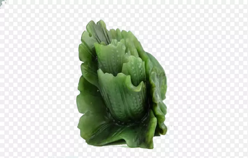 威尼斯人澳门翡翠甘蓝叶蔬菜-白菜雕塑