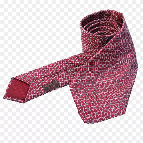 领带红色正式佩带-红色领带