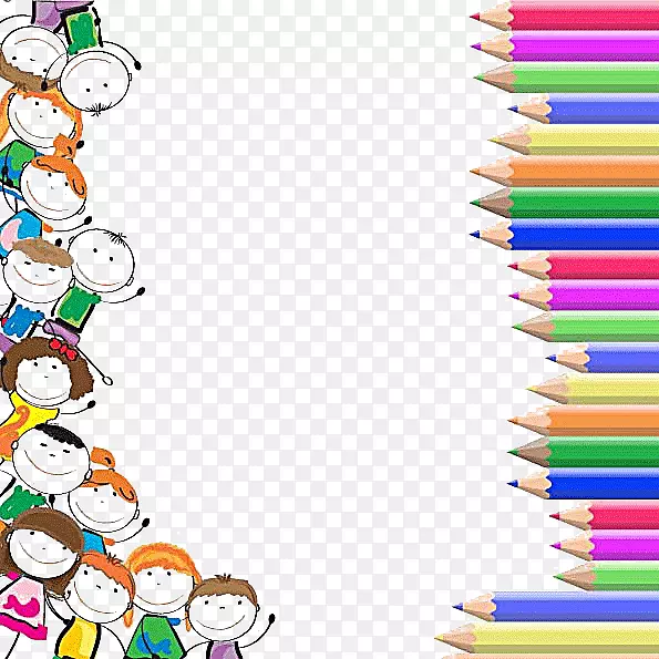 彩色铅笔蜡笔动画彩色铅笔