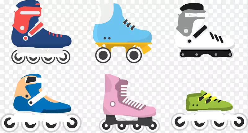 滚轴溜冰鞋滑板-几种溜冰鞋