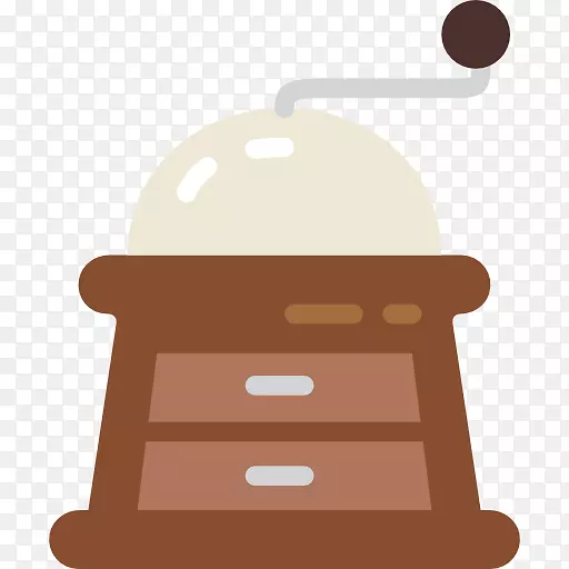 咖啡机咖啡烘焙图标.手动咖啡机