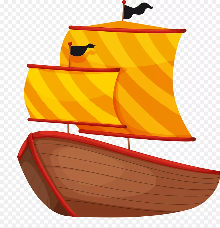 帆船插图-帆船