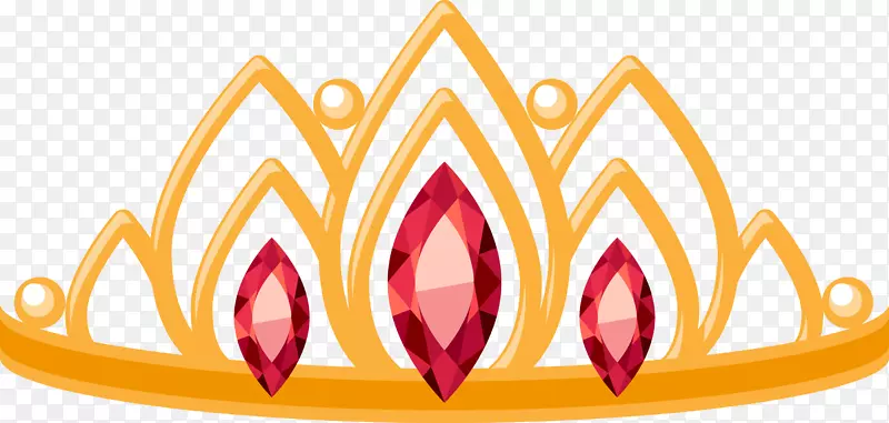 皇冠插图-红宝石冠饰