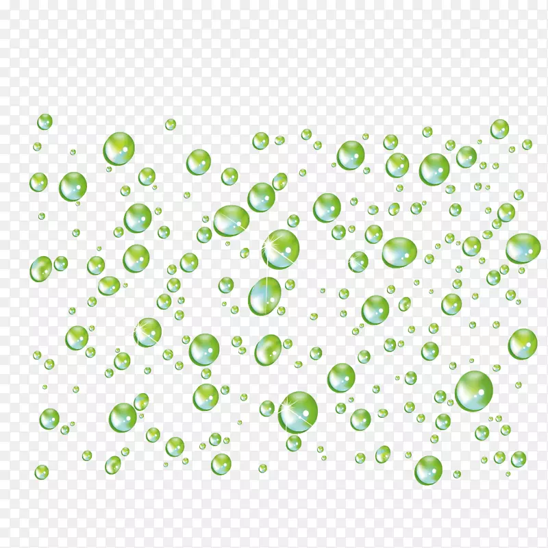 滴水-绿色小水滴