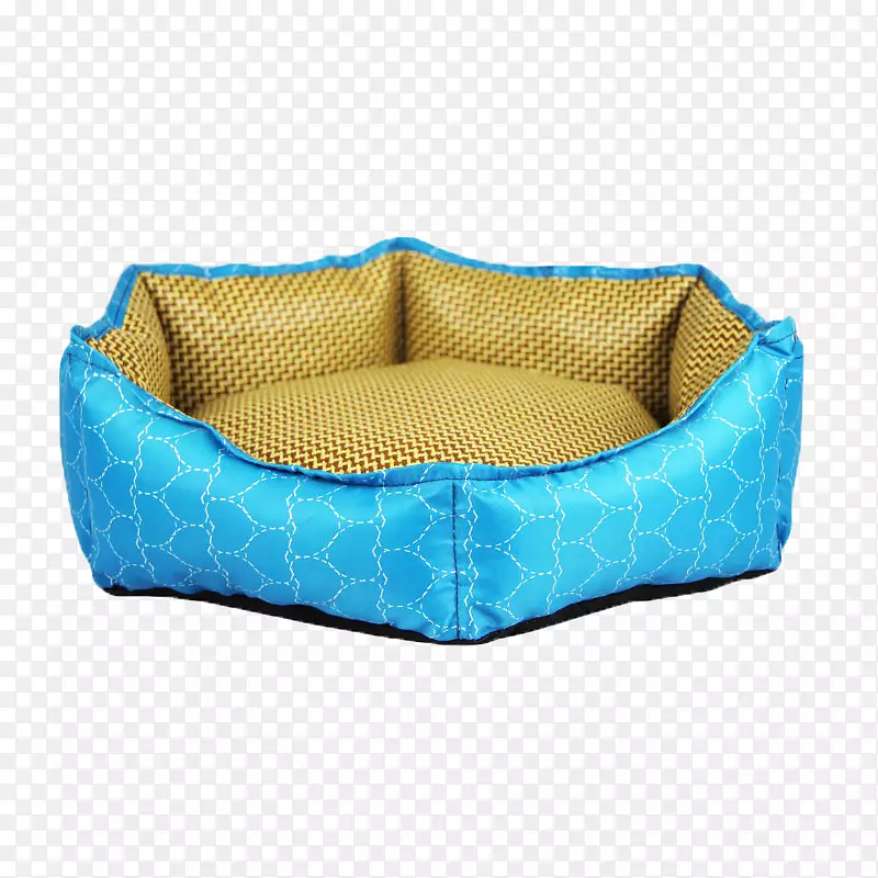猫垫宠物床-蓝色透气猫窝