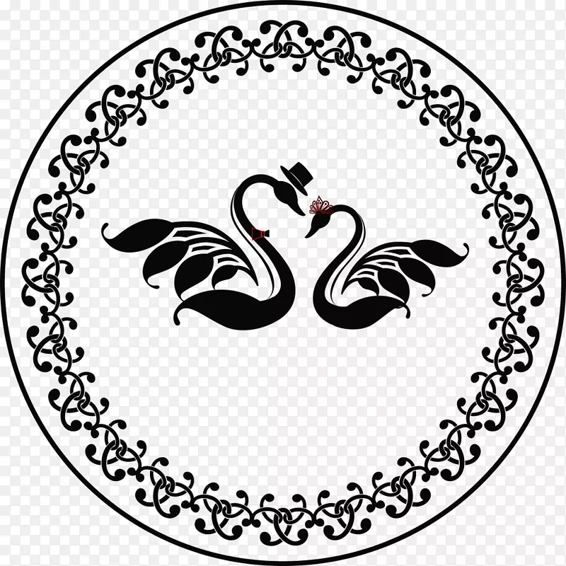 婚礼标志-鸭标志