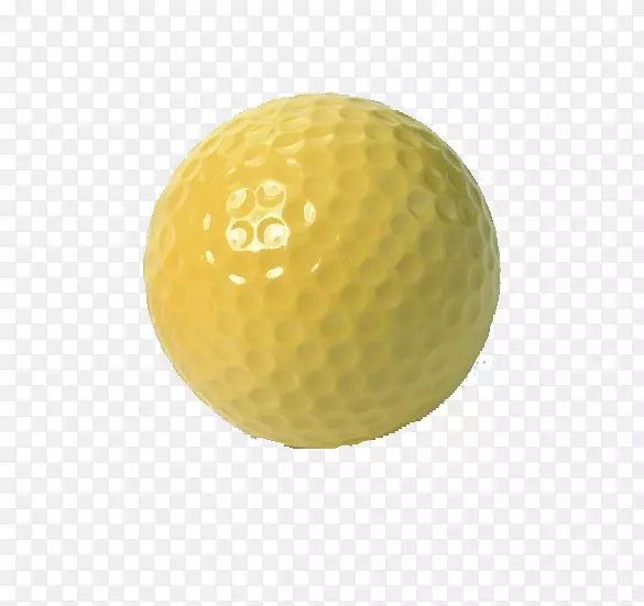高尔夫球黄色图案-黄色棒球