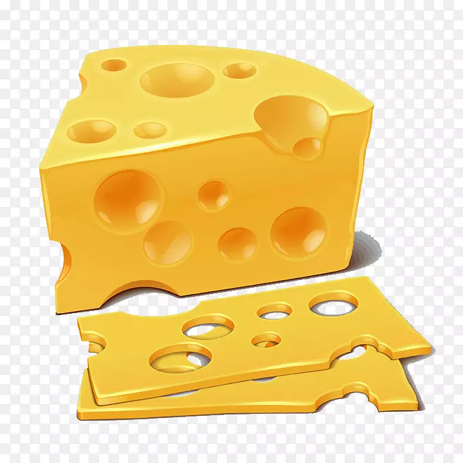 牛奶奶酪三明治夹艺术.黄色奶酪