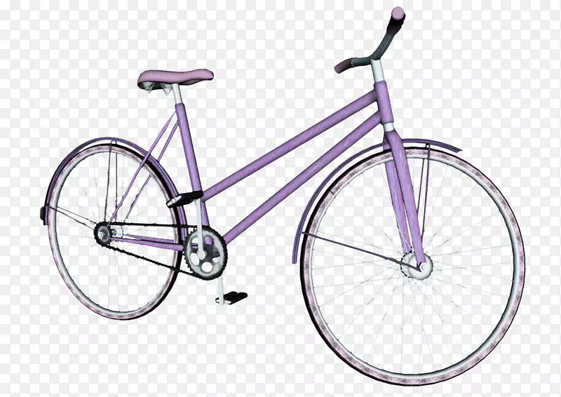 自行车车轮自行车剪贴画-相当有创意的自行车