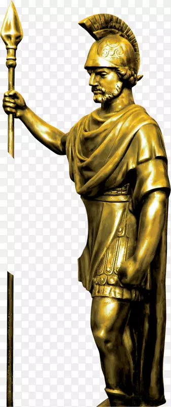古罗马雕塑布希-士兵铜像