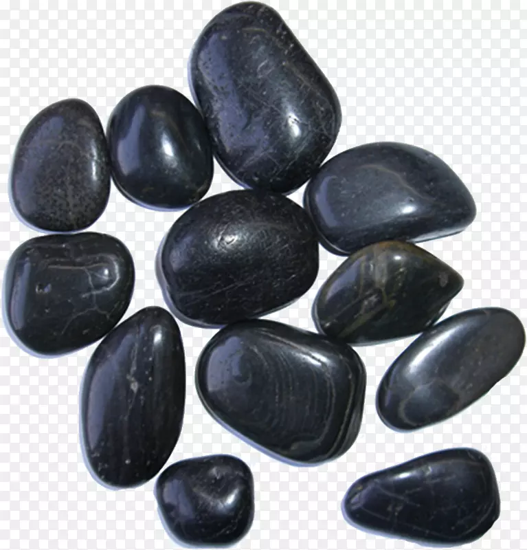 卵石级砂石抛光-黑鹅软石