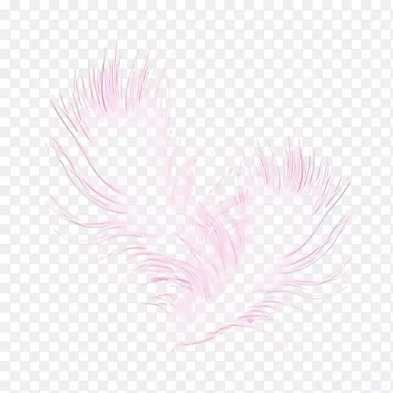 纺织花瓣图案-粉红色羽毛