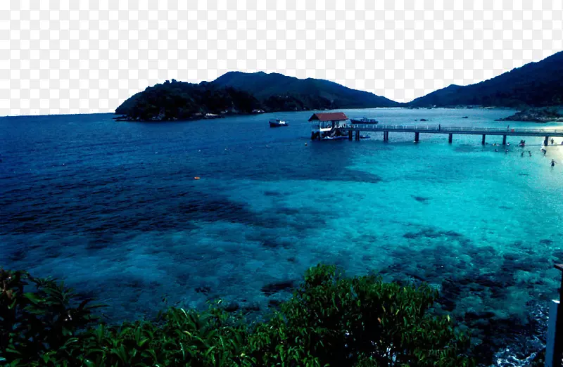 雷东岛塞姆帕那旅游胜地-著名的马来西亚红港岛