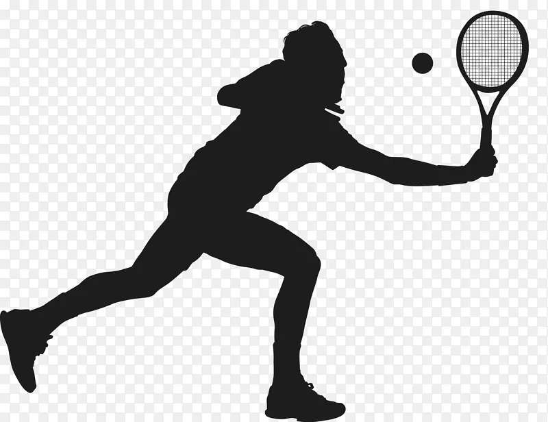 网球手球拍运动-打网球的人