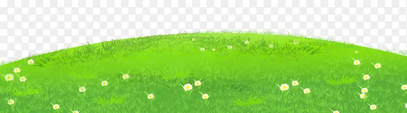 剪贴画-可爱的草地悬崖
