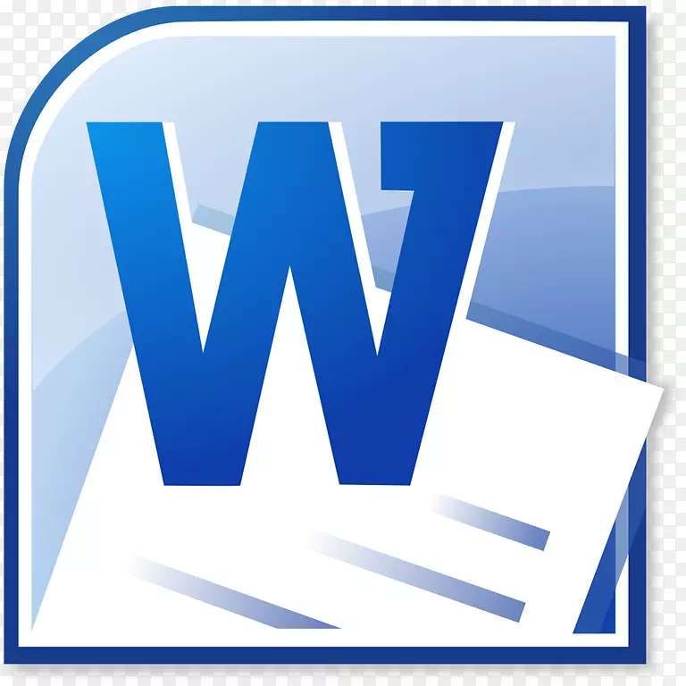 MicrosoftWord格式文本文档图标-计算机类图片